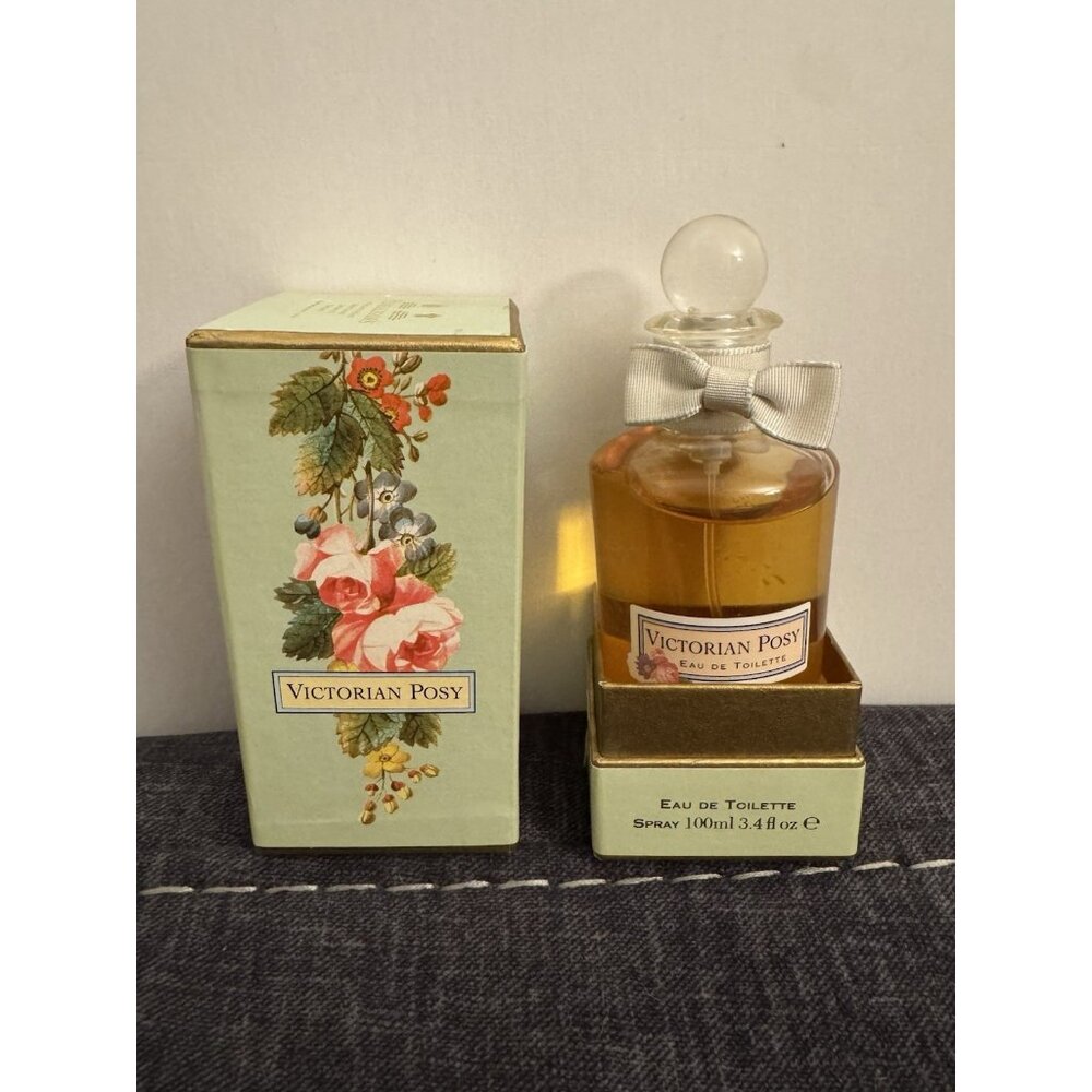 Rare Victorian Posy Eau de Toilette Spray 3.4 Oz Penhaligon's x V&A 100ml LF10